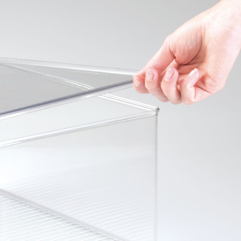 RPET Closet Clothing Box- Large Clear - Image 7