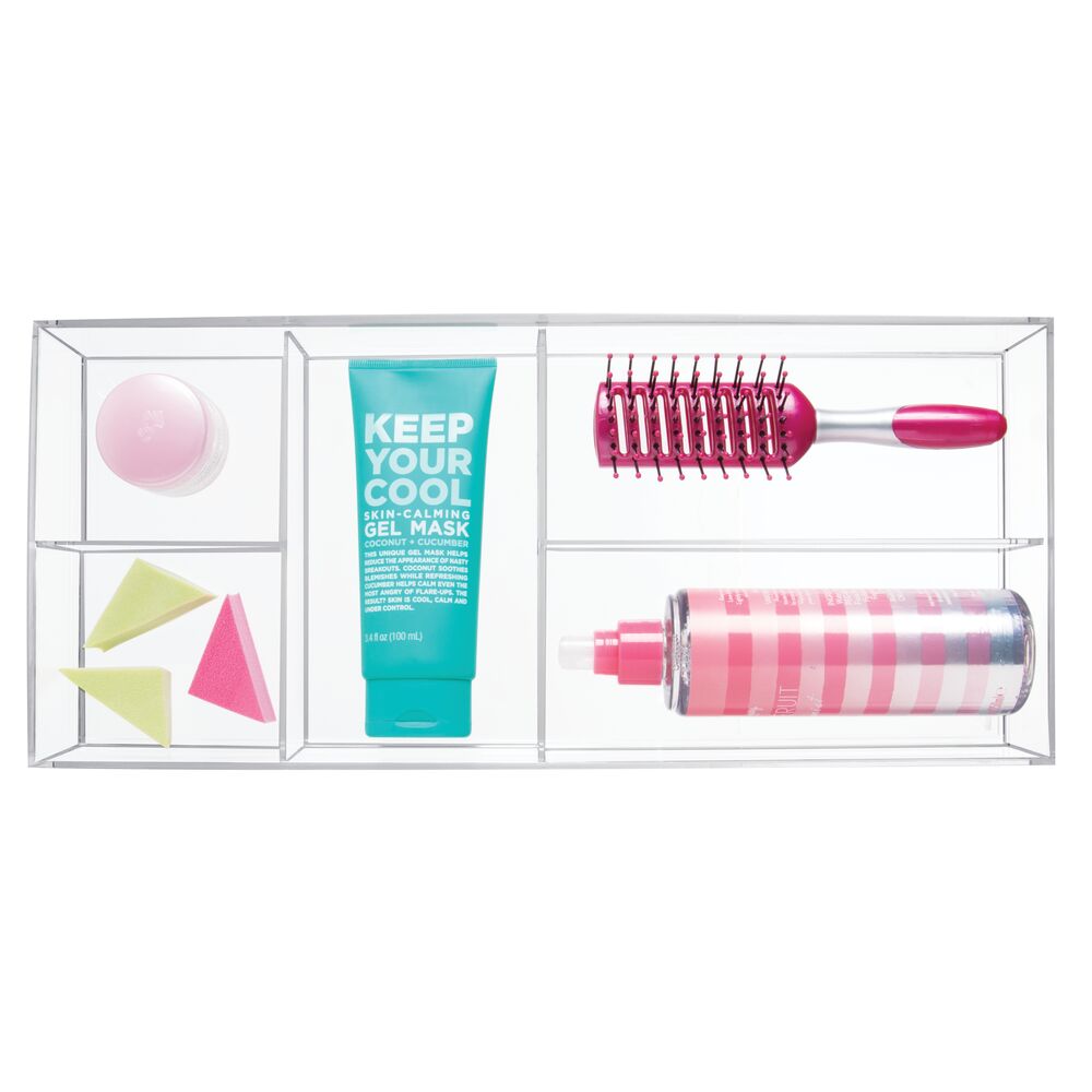 Clarity Divided Tray - 16 x 7 x 2 Clear - Image 5