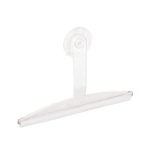 iDesign Shower Suction Squeegee 12 in Clear