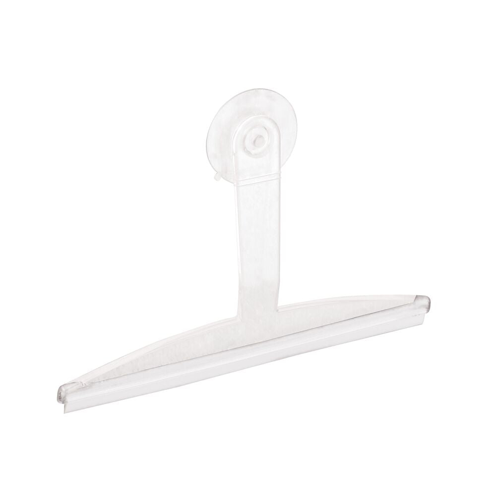 iDesign Shower Suction Squeegee 12 in Clear