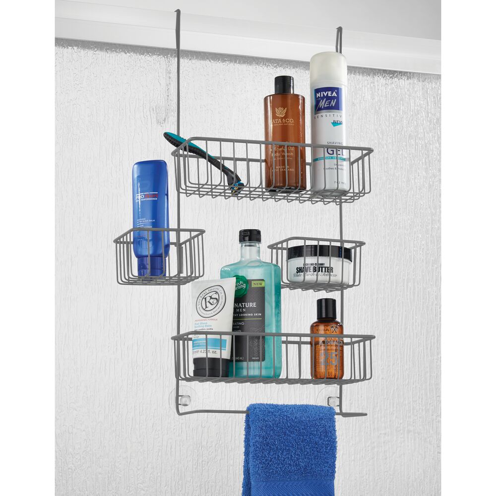 Metalo Over Door Shower Caddy Polished Chrome - Image 2
