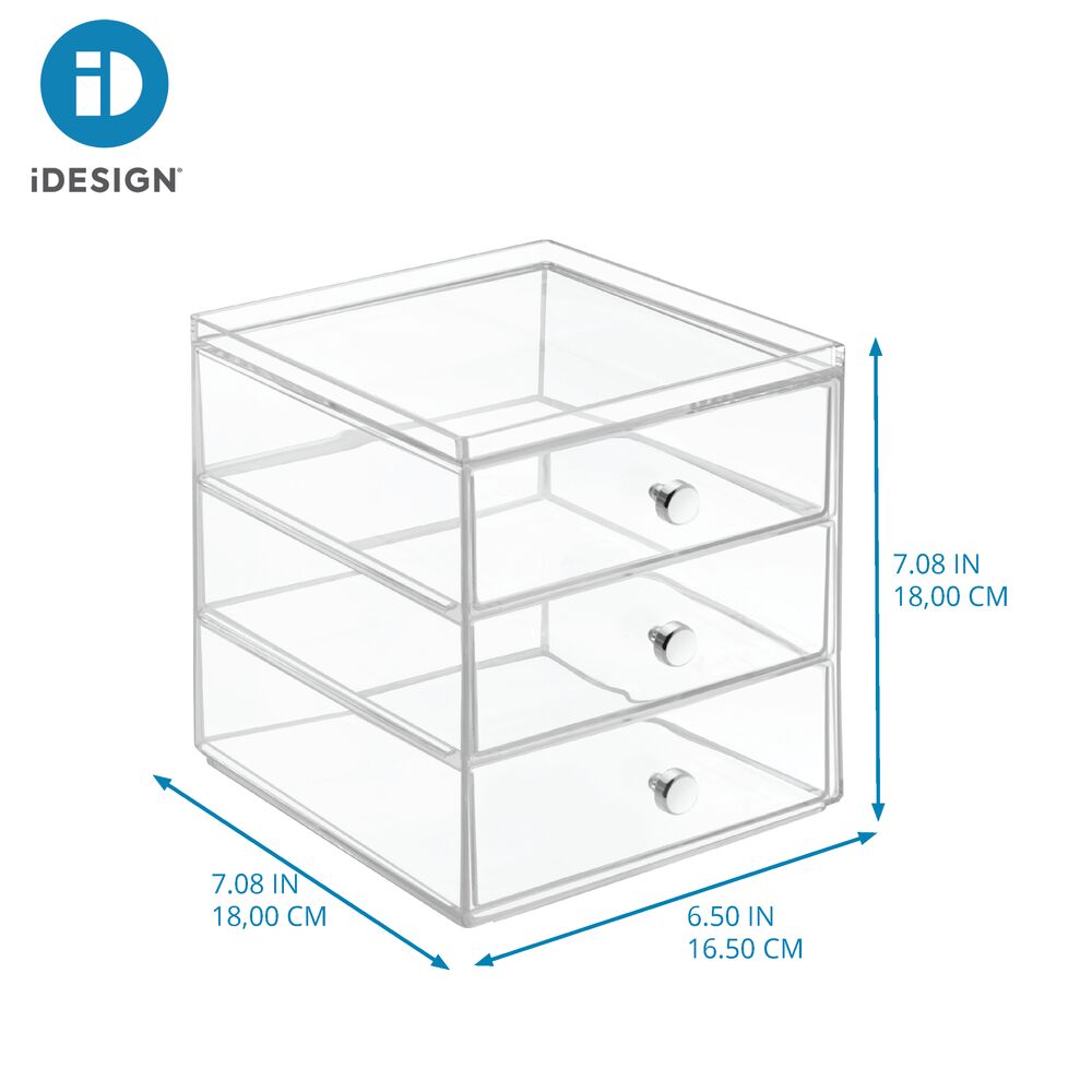Drawers - 3 Drawer White - Image 2