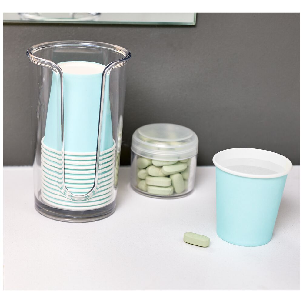 iDesign Clarity Disposable Cup Dispenser in Clear - Image 4