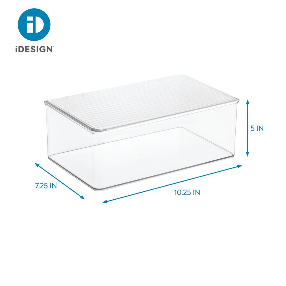 RPET Med+ Medicine Lidded Box- Large Clear - Image 4