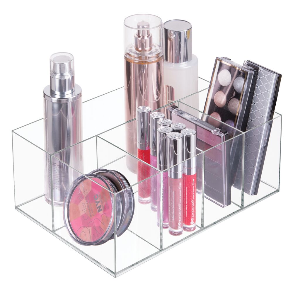 Clarity Cosmetic & Vanity Organizer Clear - Image 5