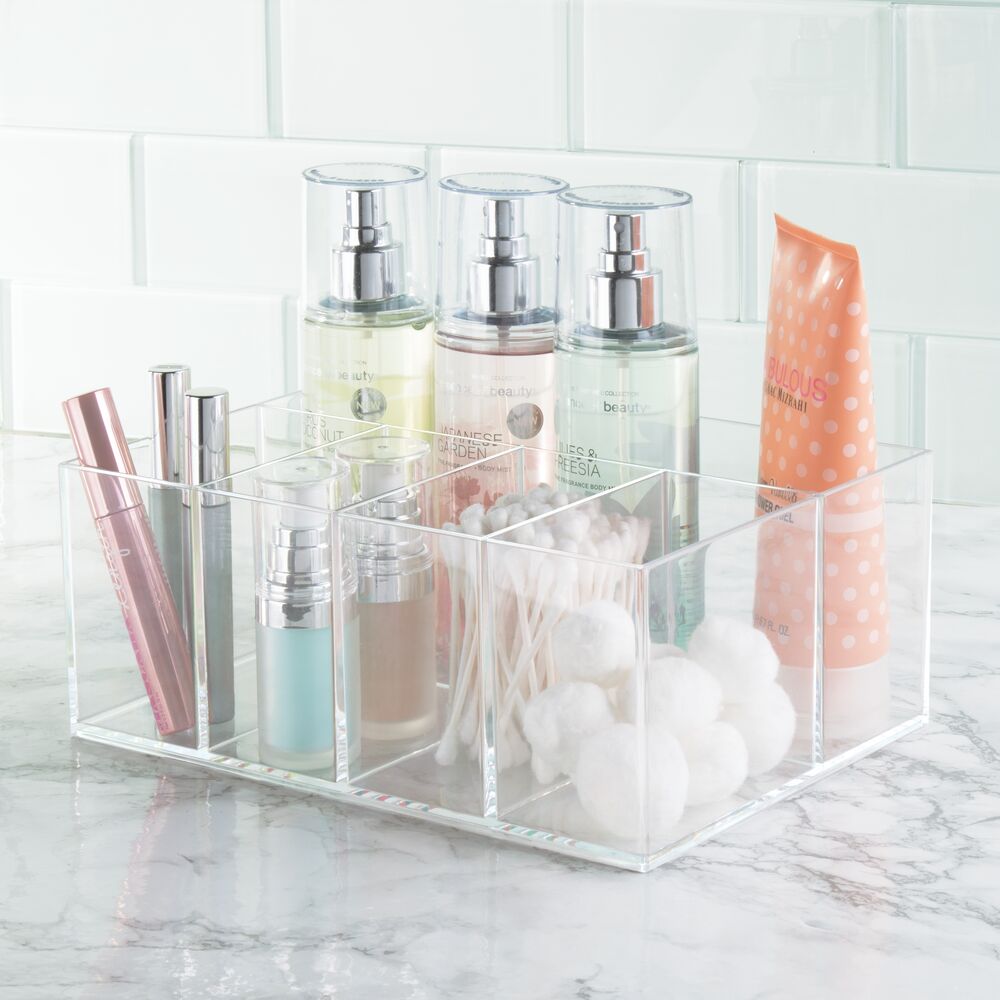 Clarity Cosmetic & Vanity Organizer Clear - Image 6