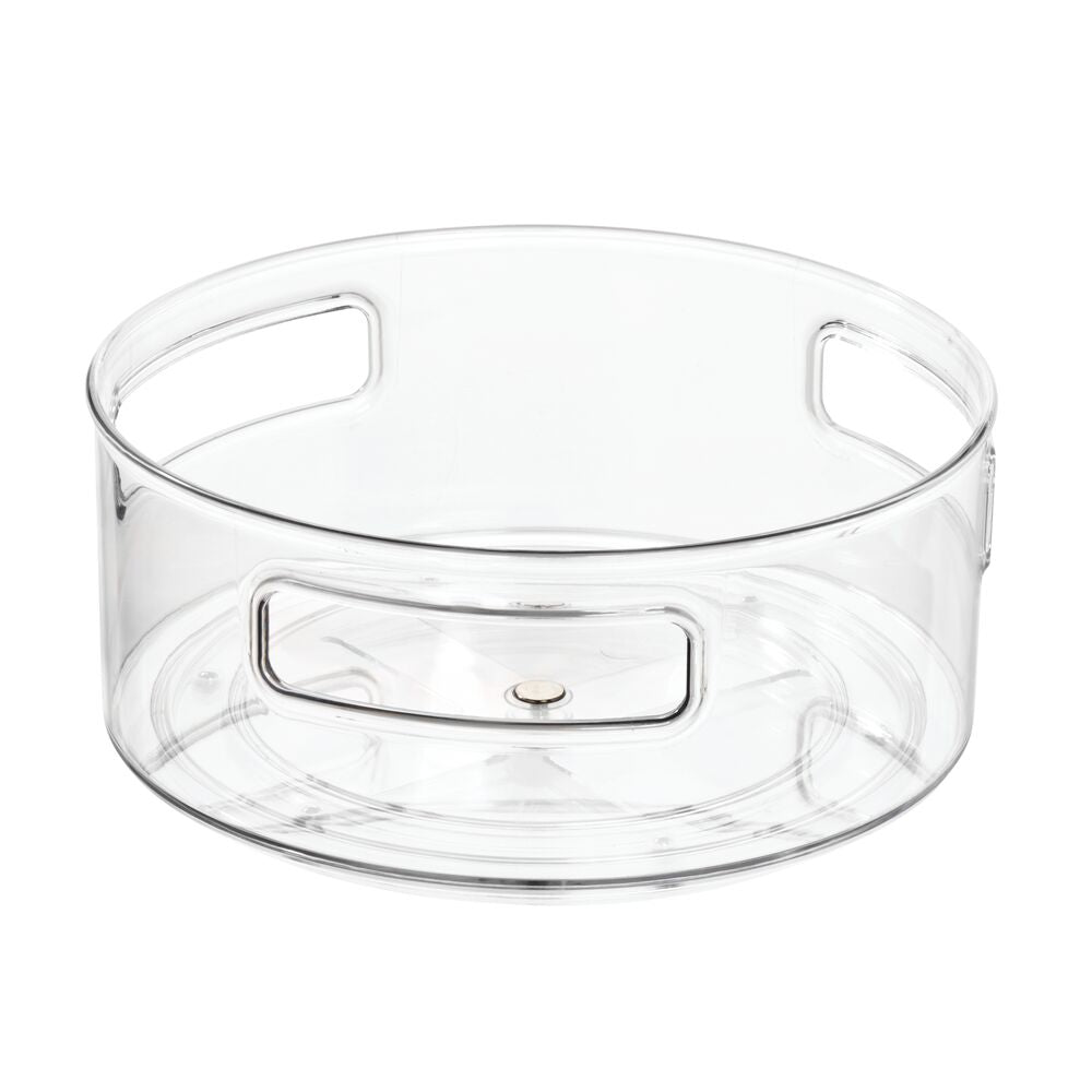 RPET Clarity Turntable 9 w/ Handles Clear - Image 4