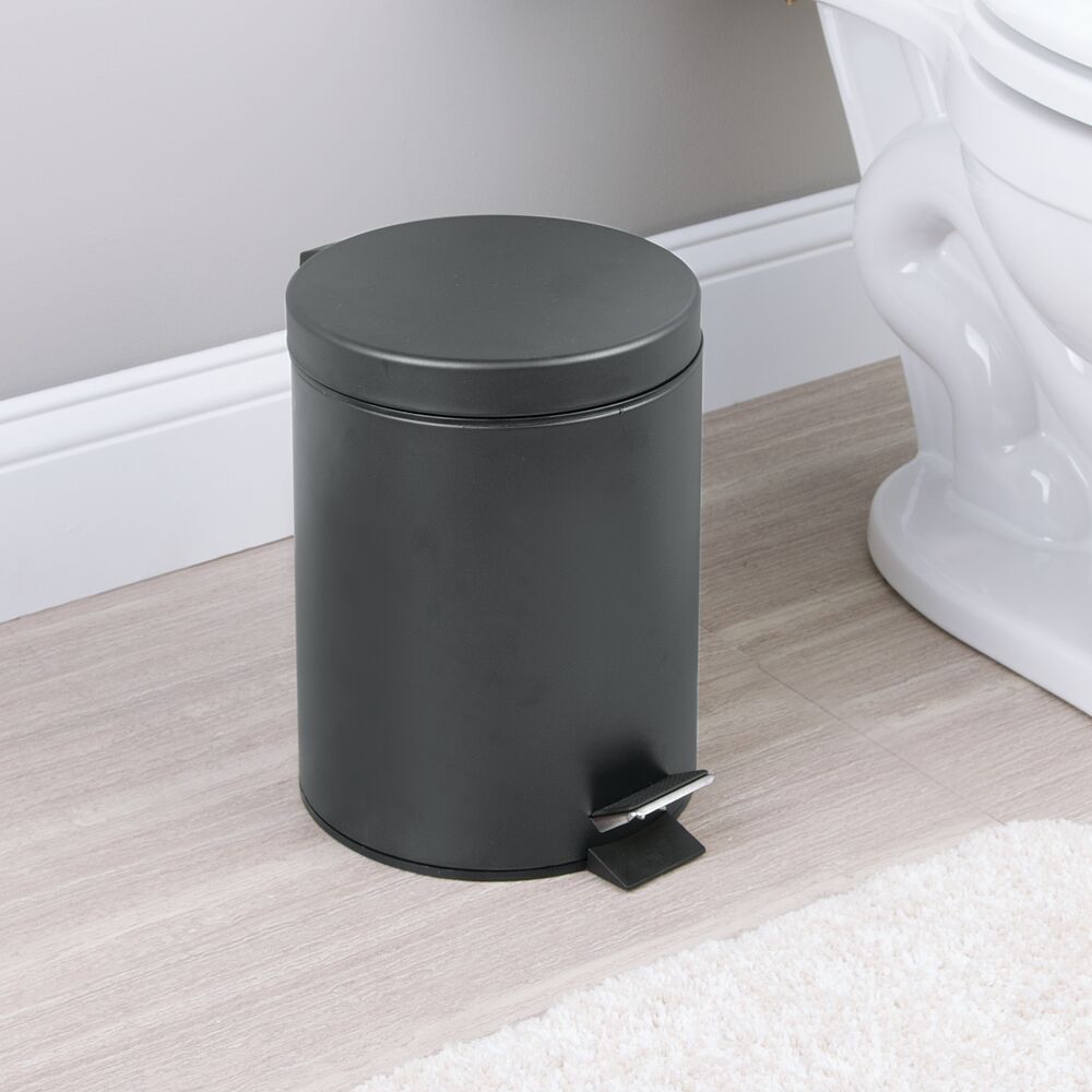 Step Can 5L Matte Gray - Image 2