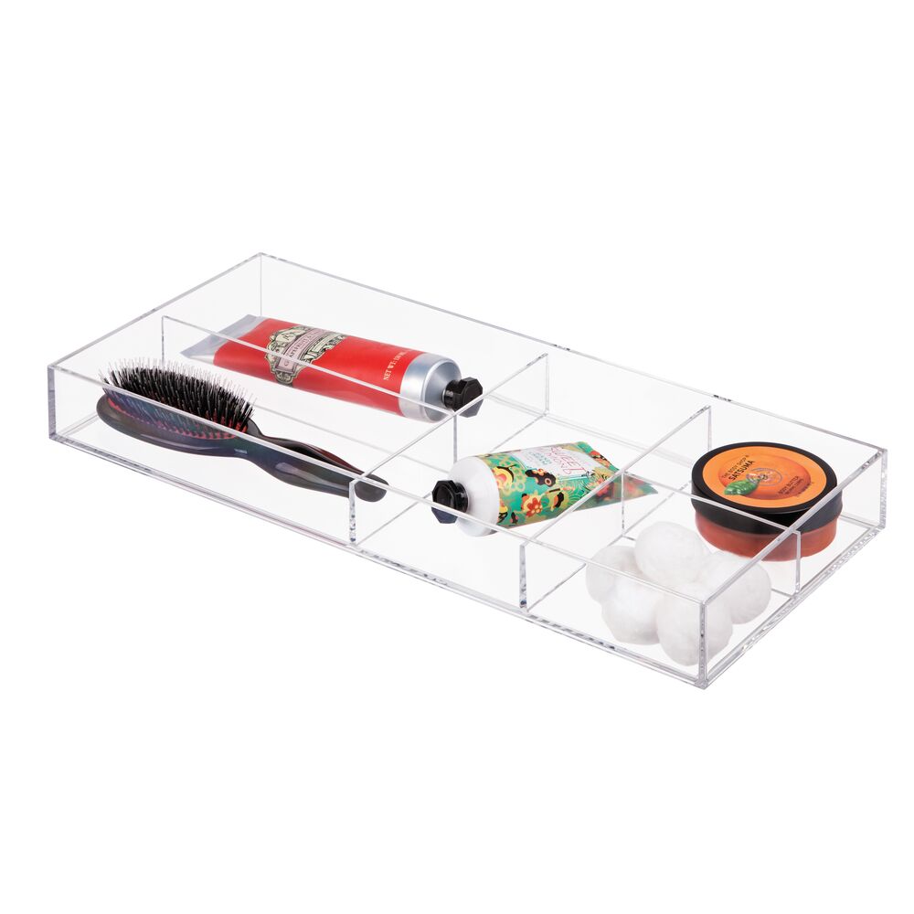 Clarity Divided Tray - 16 x 7 x 2 Clear - Image 6