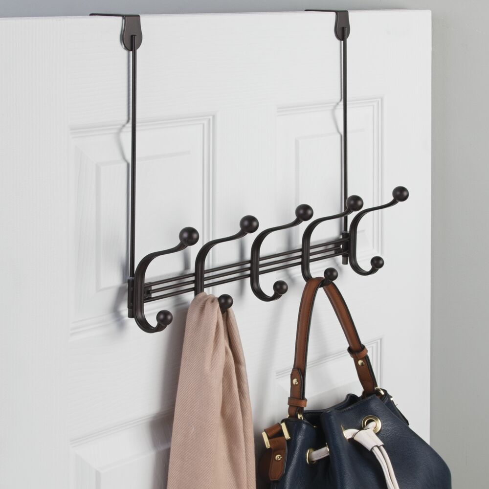 York Lyra Wall Mount or Over Door Rack 5 Bronze - Image 5