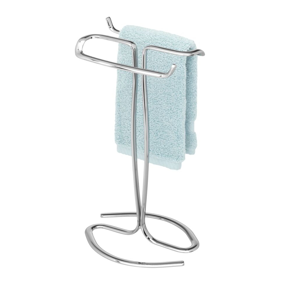 iDesign Axis Finger Tip Towel Holder in Chrome