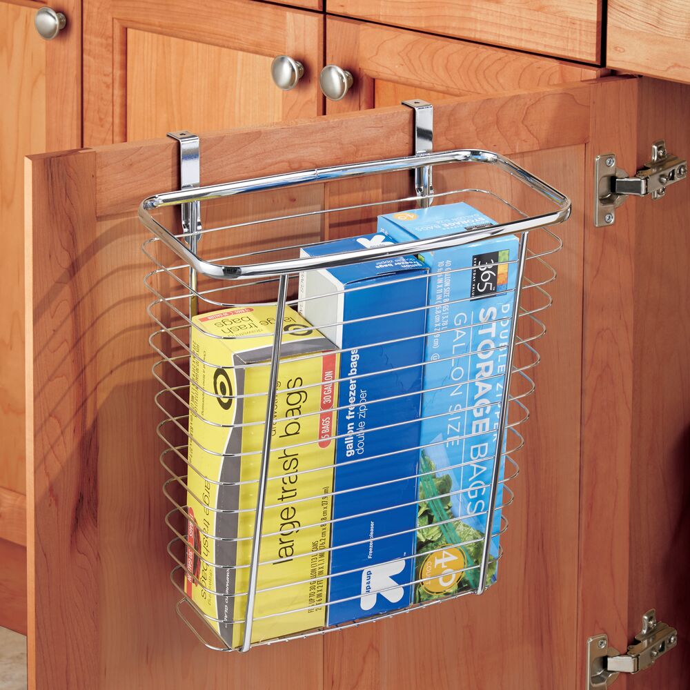 Axis Over The Cabinet Waste/Storage Basket Chrome - Image 2