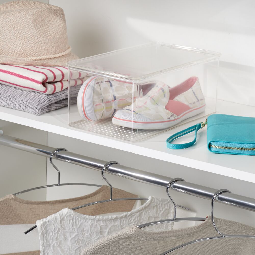 iDesign Closet Shoe Box- Wedge Pumps in Clear - Image 2
