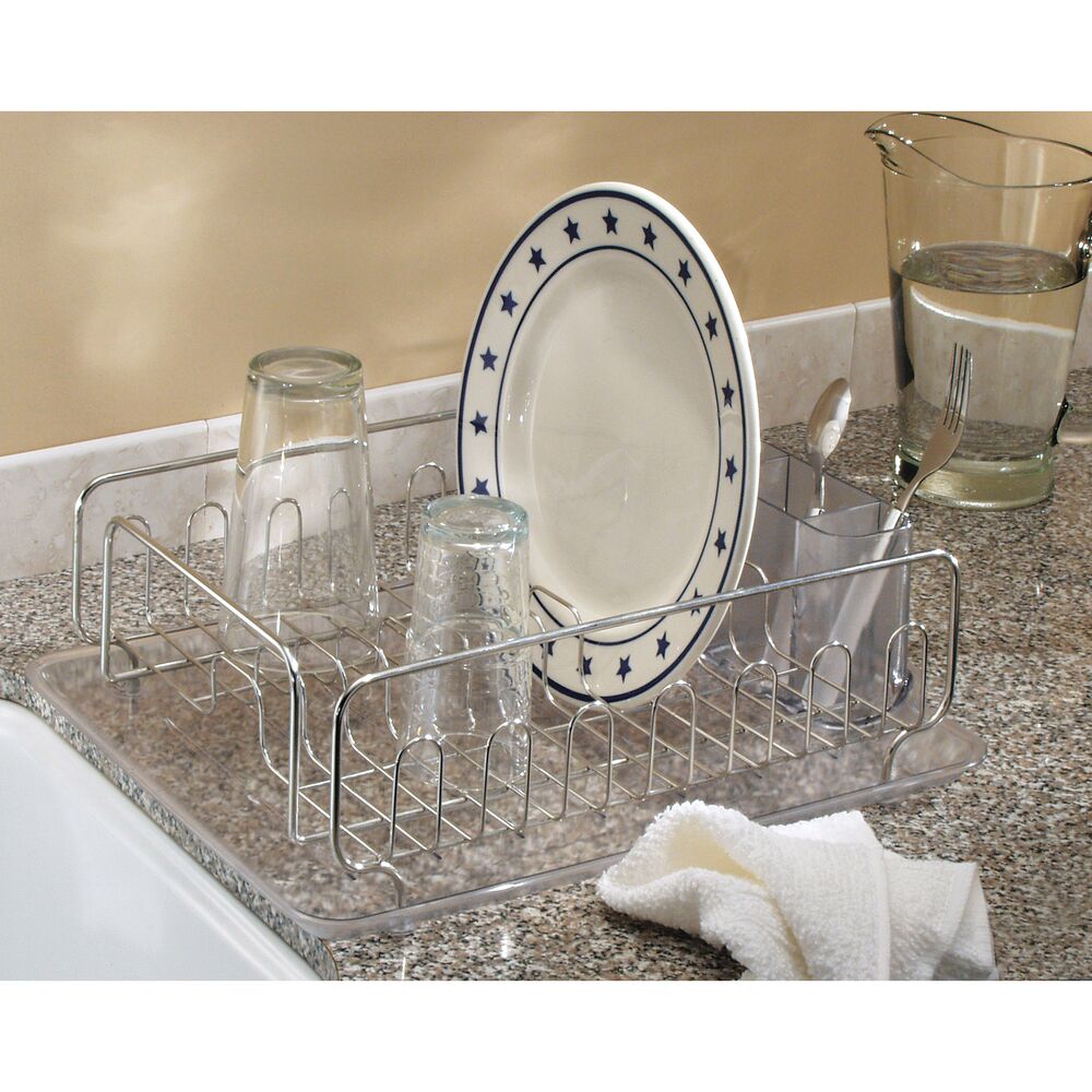 iDesign Forma Lupe Drainer in Clear - Image 6