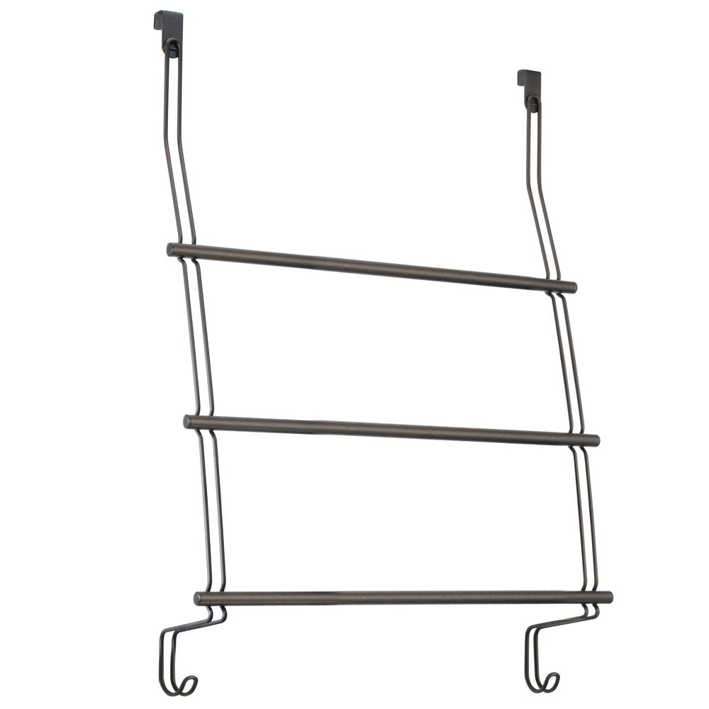 Classico Over Shower Door Towel Rack 3 Bronze - Image 4