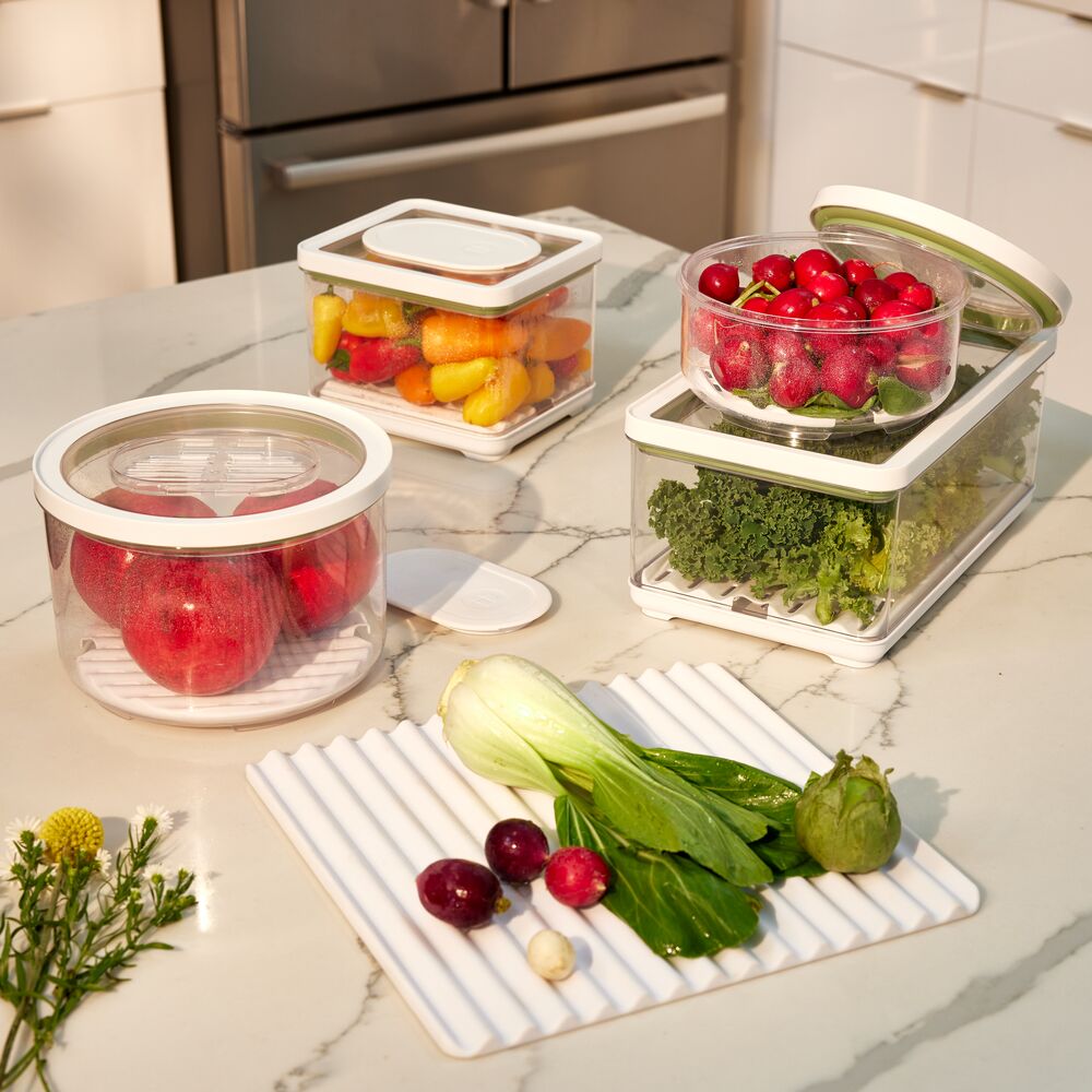 iDesign iDFresh BPA-Free Recycled Plastic Produce Storage Bin. Large - Image 4