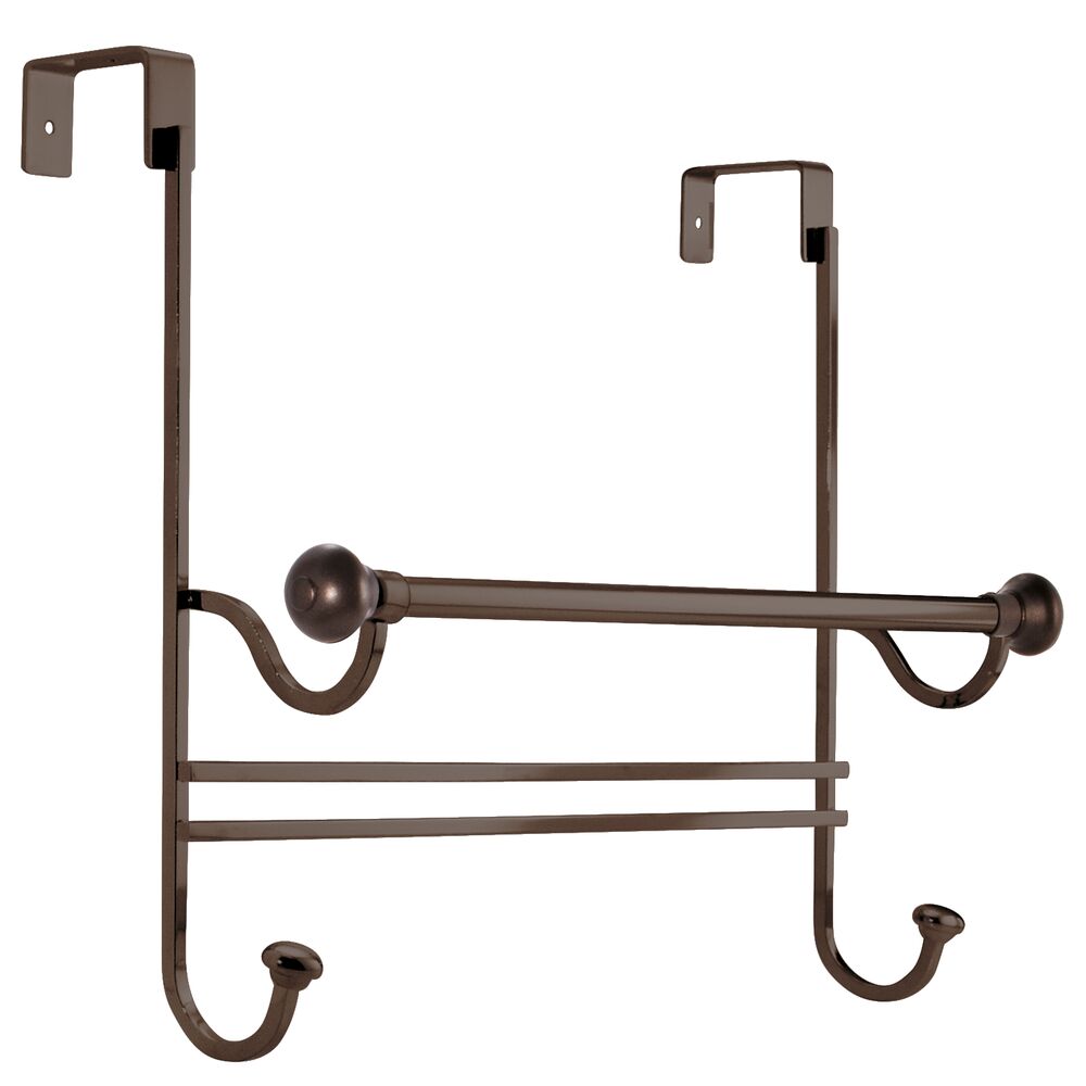York Over Shower Door Towel Rack Combo Bronze - Image 3