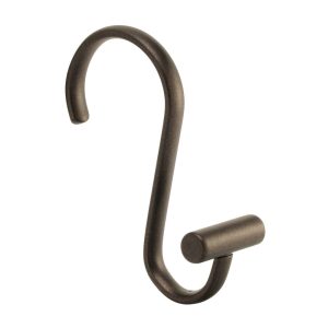 T-Bar Shower Hooks Set/12 Bronze