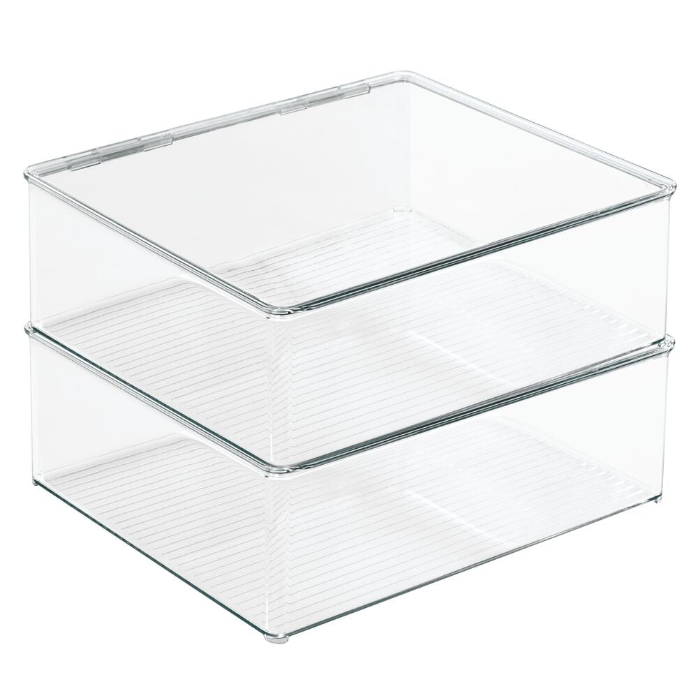 iDesign Closet Clothing Box in Clear - Image 4