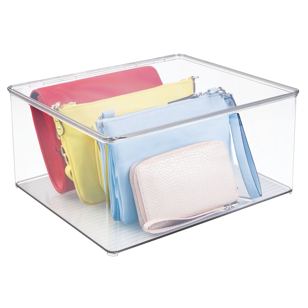 RPET Closet Clothing Box- Large Clear - Image 3