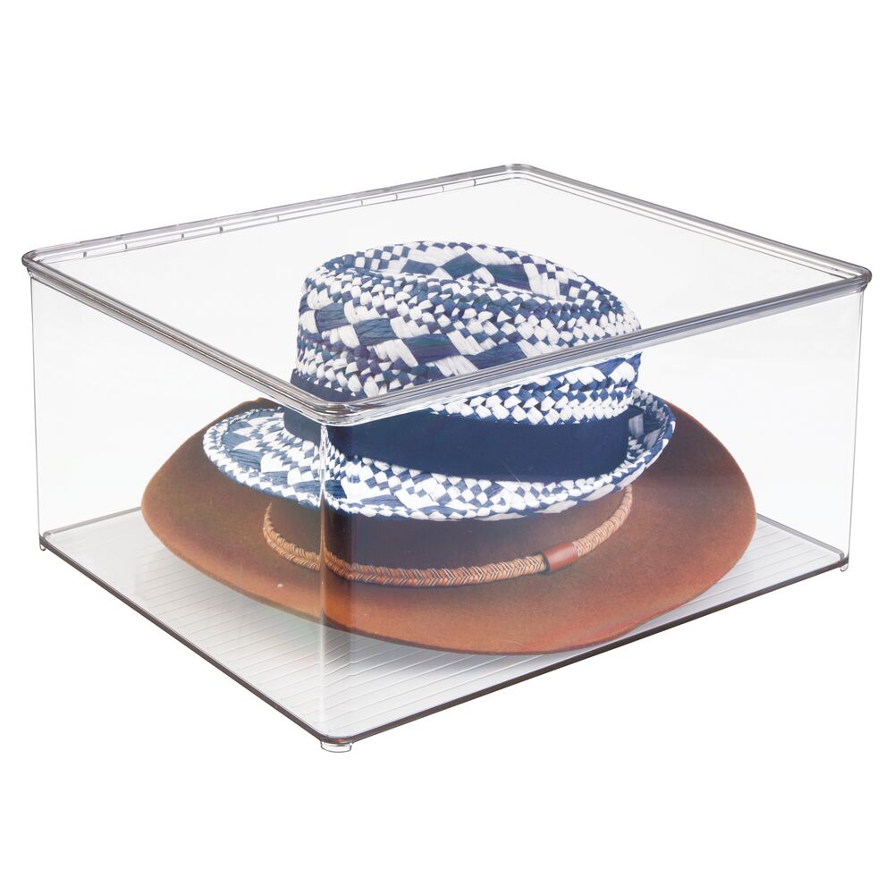 RPET Closet Clothing Box- Large Clear - Image 6