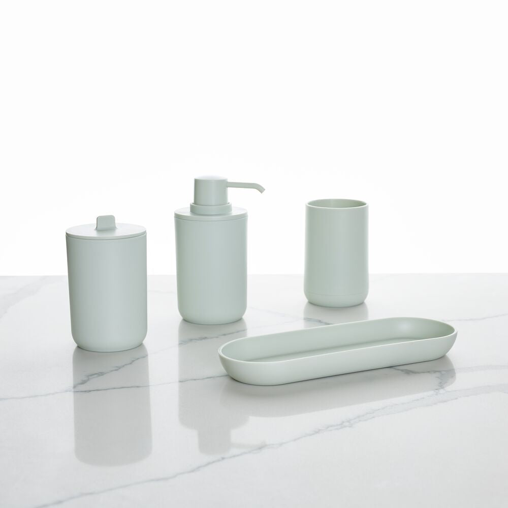 Cade Bath Accessories (Set of 4) Green Tint - Image 6