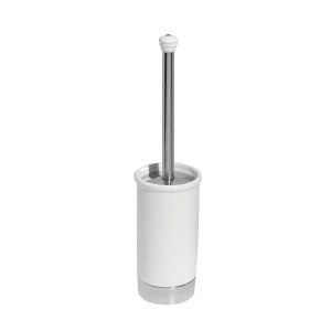 York Bowl Brush White/Chrome