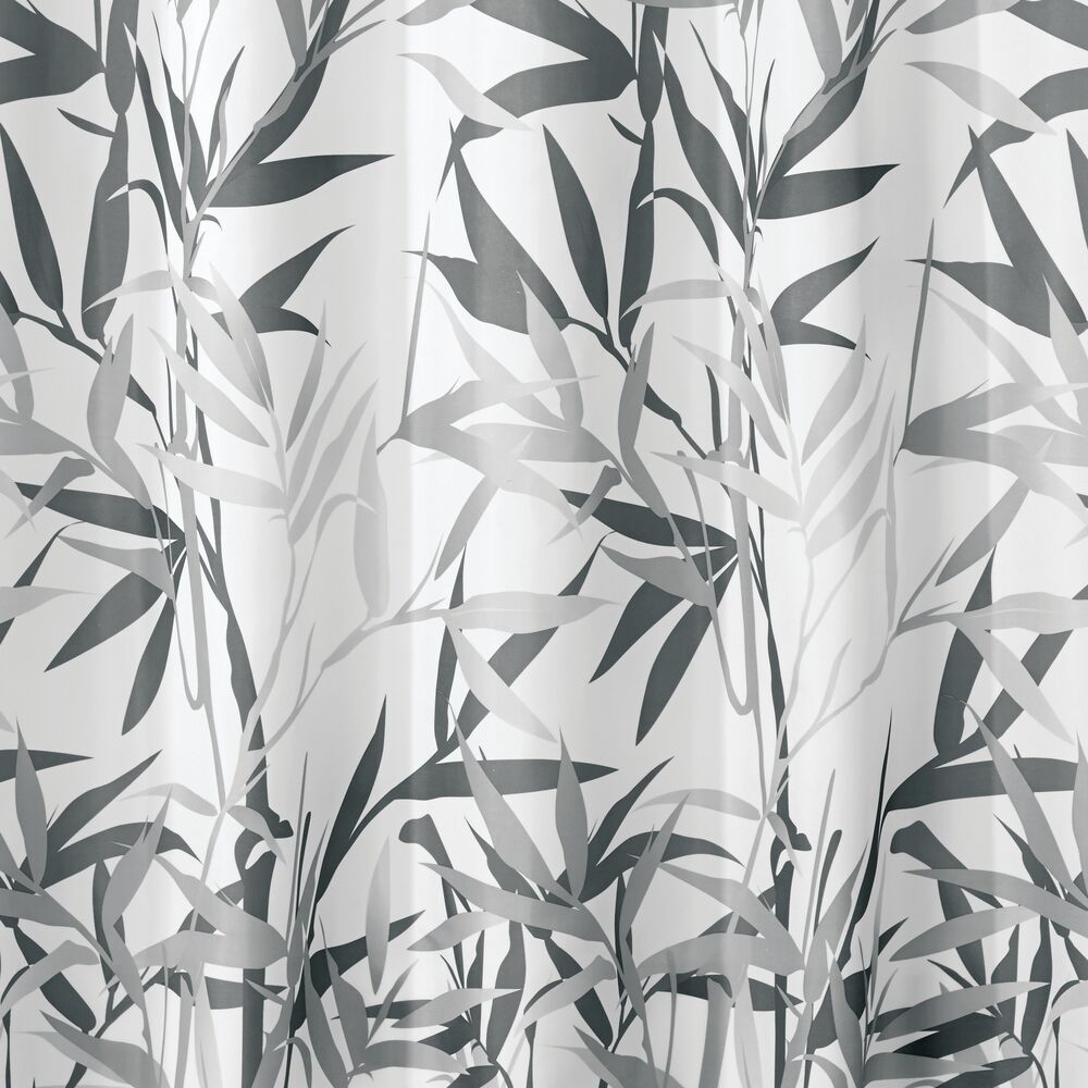 iDesign Anzu Shower Curtain in Gray - Image 4