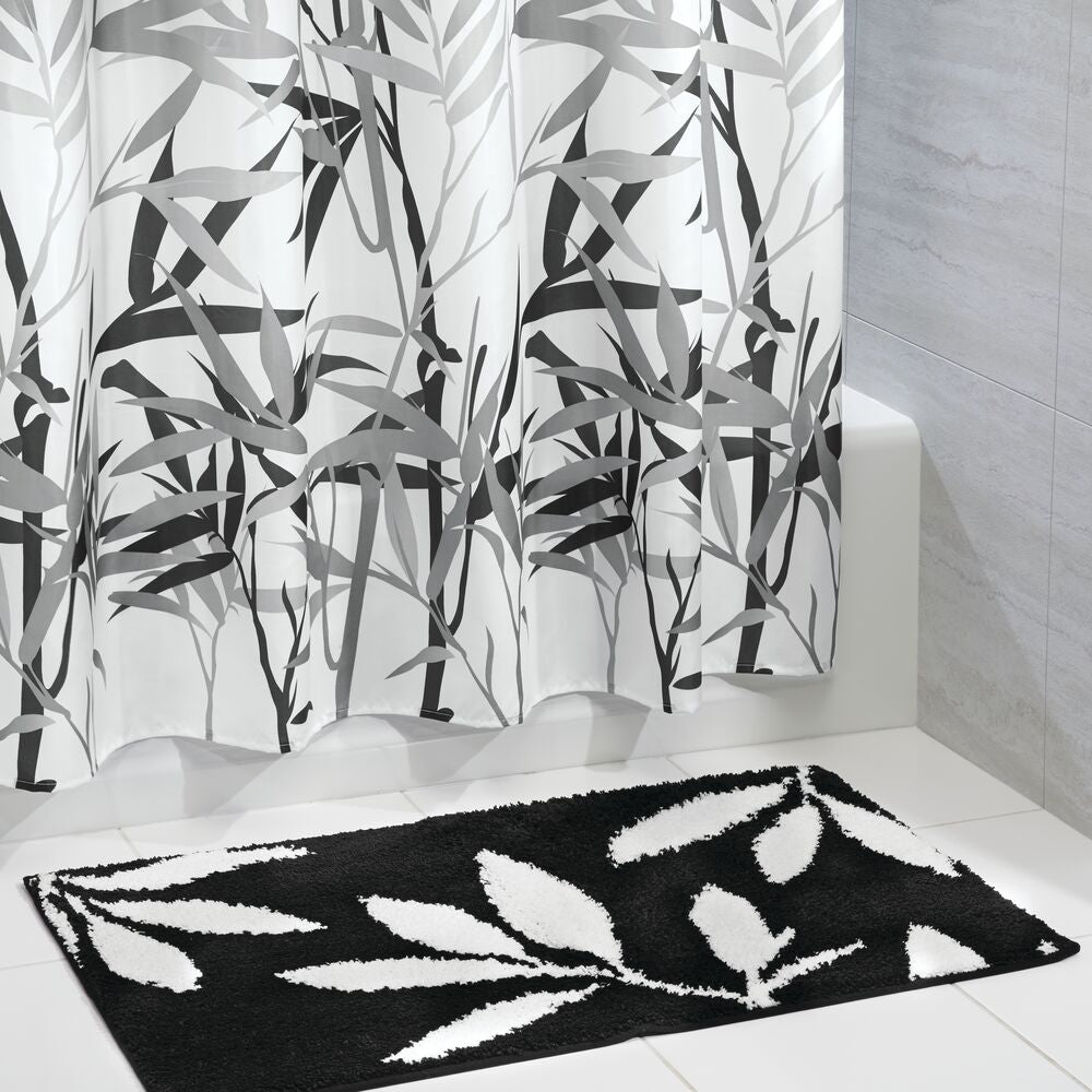 iDesign Anzu Shower Curtain in Gray - Image 5
