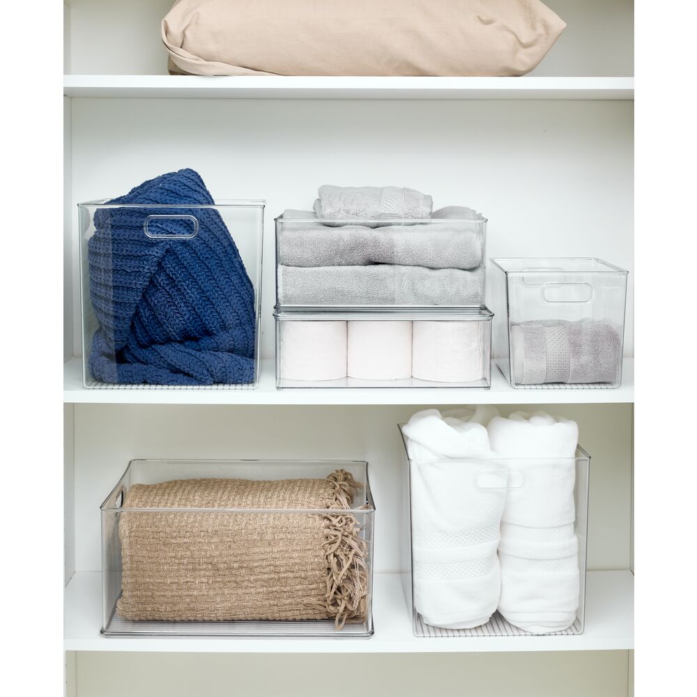 iDesign Closet Clothing Box in Clear - Image 5