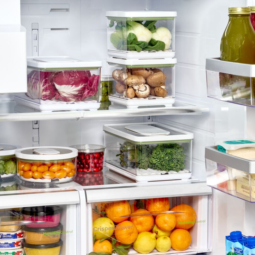 iDesign iDFresh BPA-Free Recycled Plastic Produce Storage Bin. Large - Image 6