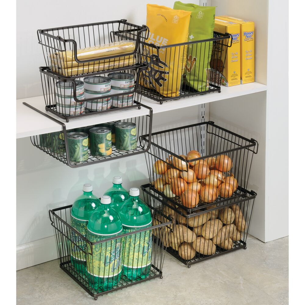 York Lyra Under Shelf Basket Bronze - Image 6