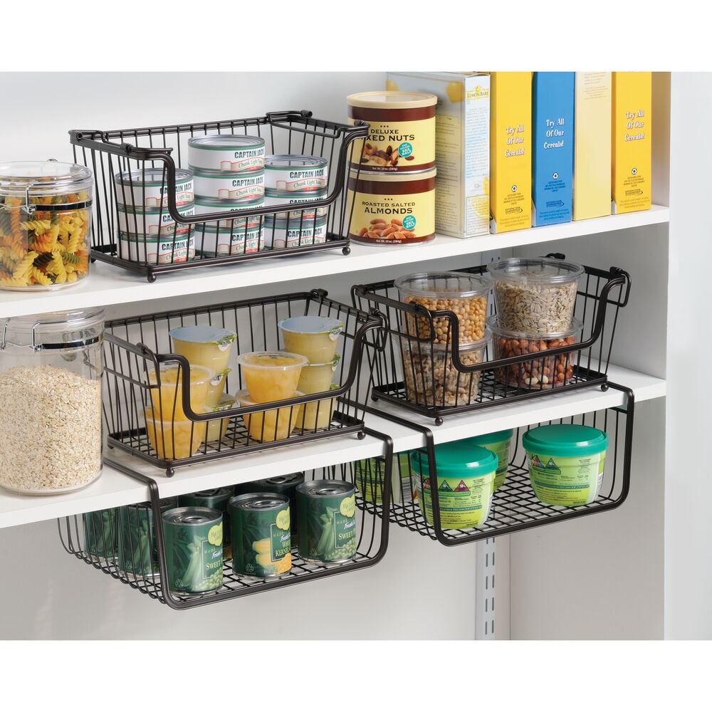 York Lyra Under Shelf Basket Bronze - Image 4