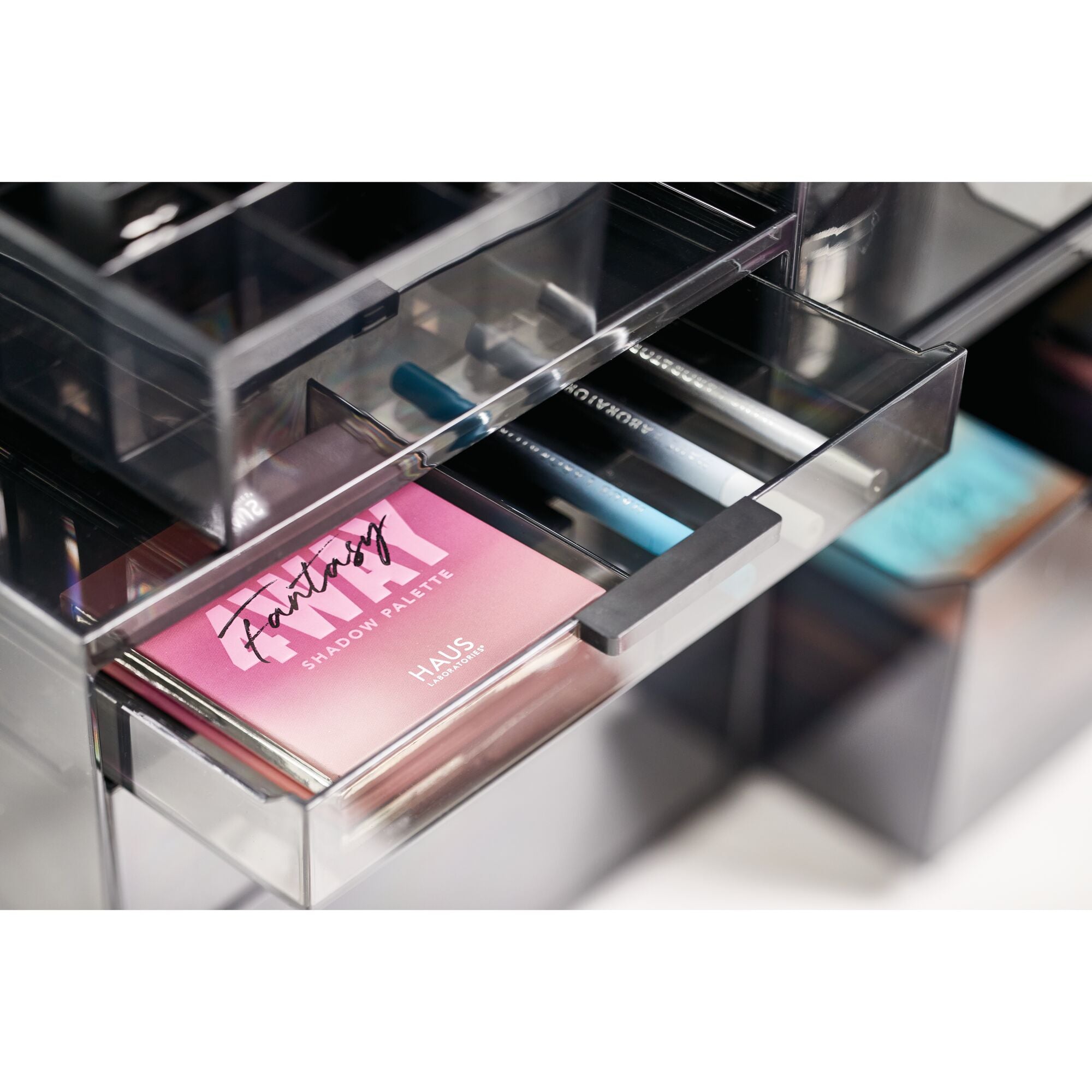 3-Drawer Cosmetic Organizer. Smoke - Image 8
