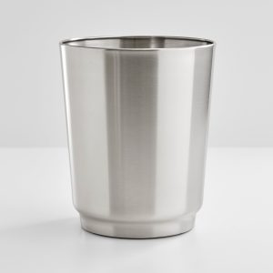 iDesign Austin Waste Can in Brushed