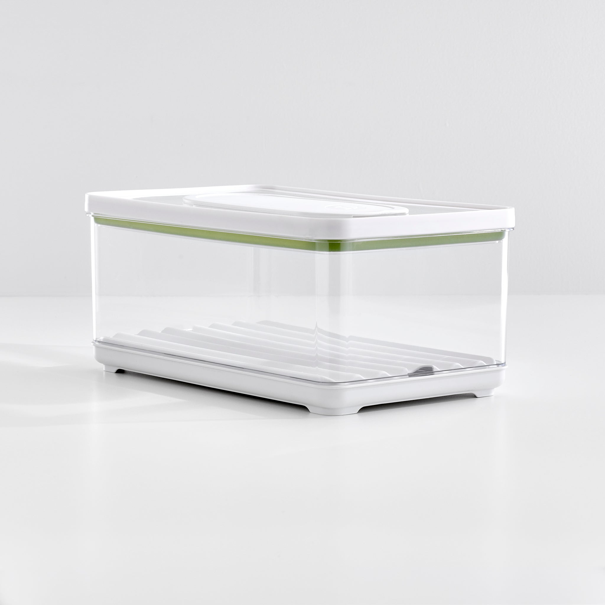 iDesign iDFresh BPA-Free Recycled Plastic Produce Storage Bin. Large