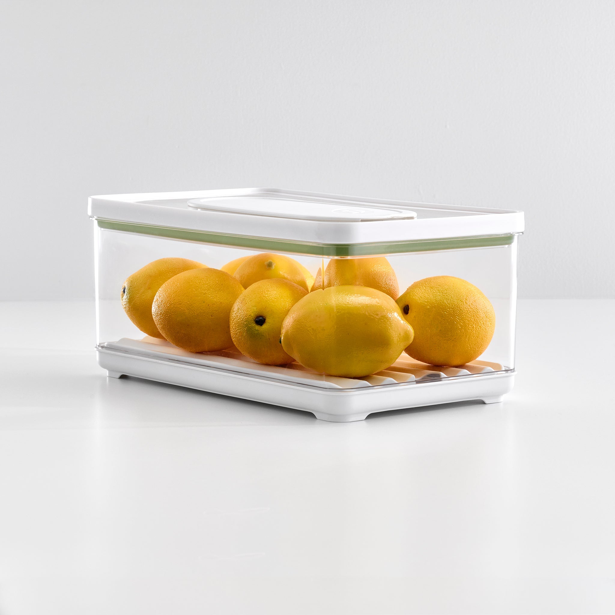 iDesign iDFresh BPA-Free Recycled Plastic Produce Storage Bin. Large - Image 2