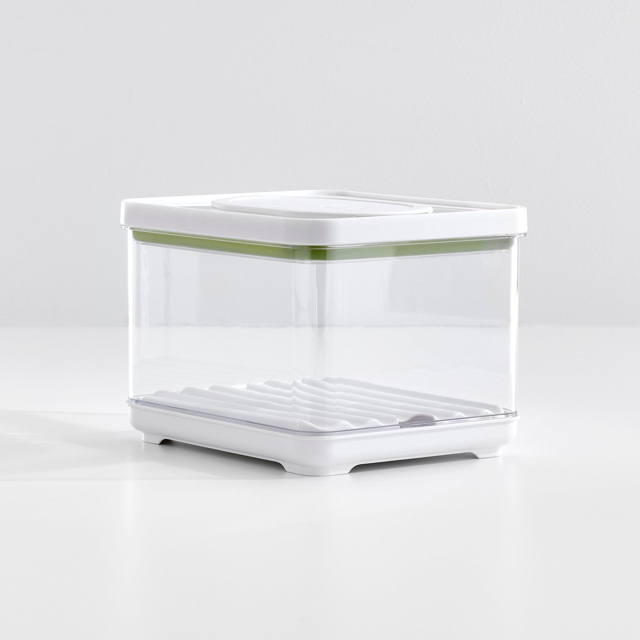 iDesign iDFresh BPA-Free Recycled Plastic Produce Storage Bin. Small