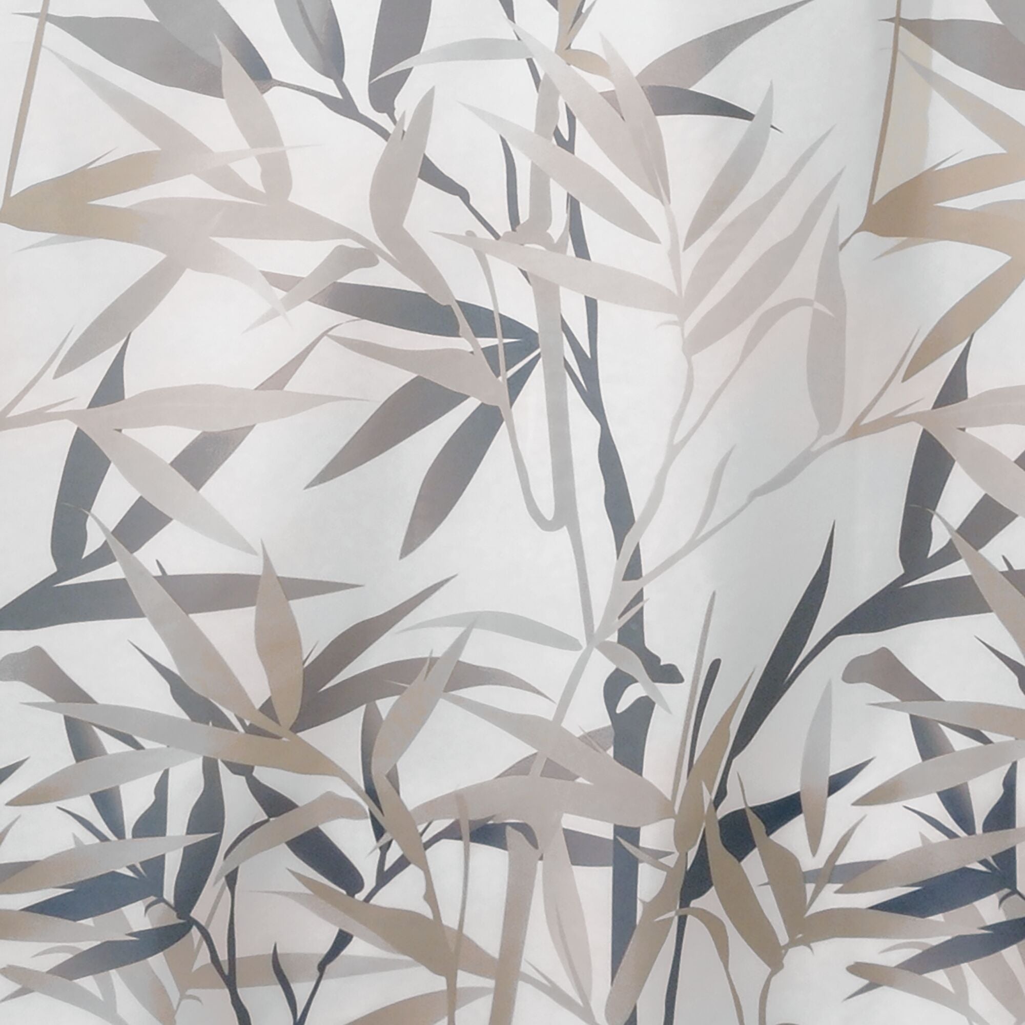 Anzu Natural Bamboo Design 72 x 72 Shower Curtain - Image 10