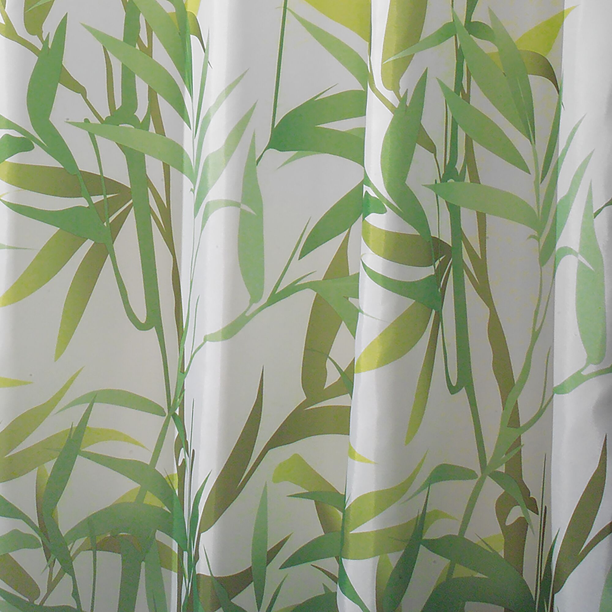 Anzu Natural Bamboo Design 72 x 72 Shower Curtain - Image 11