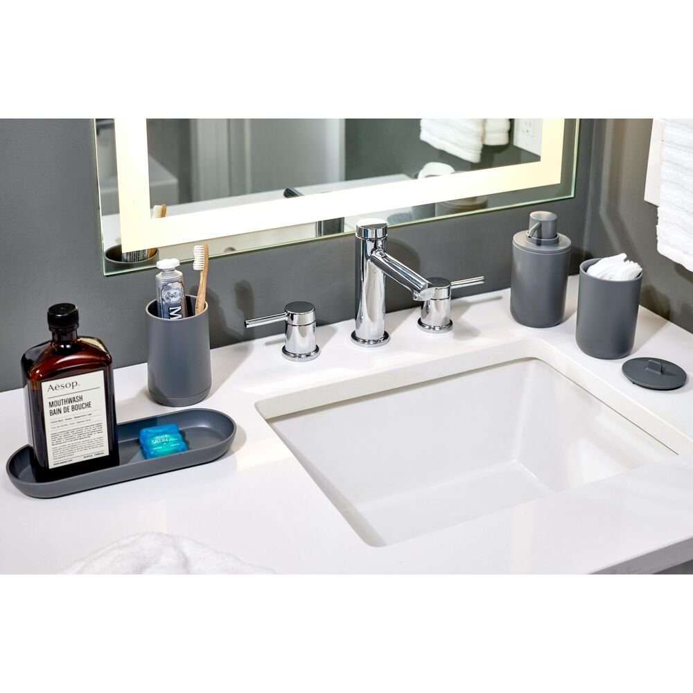 Cade Bath Accessories (Set of 4) Charcoal - Image 3