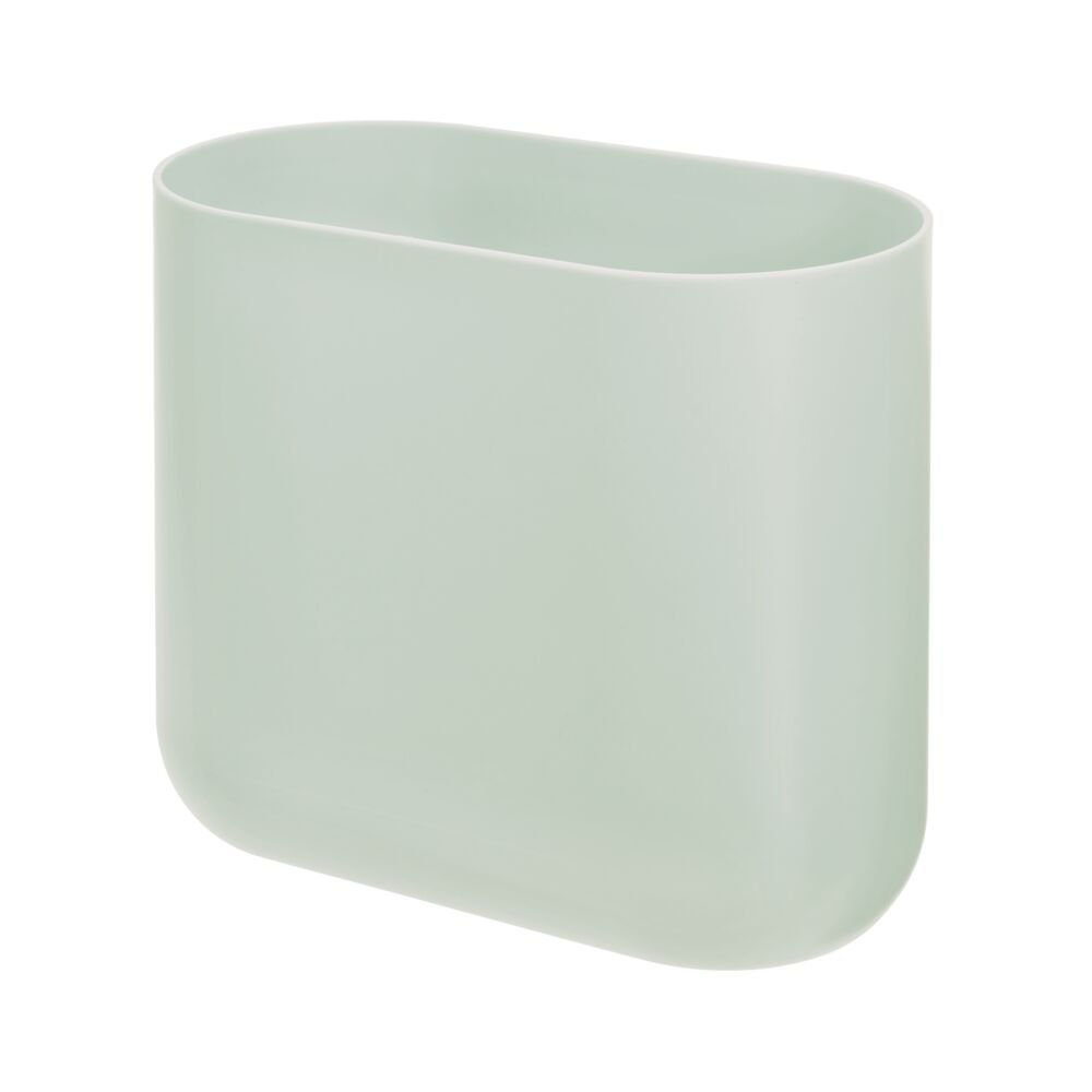 Cade Slim Waste Can Green Tint