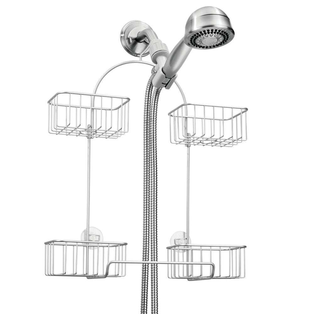 Classico Hose Space Saver Shower Caddy PC Chrome - Image 2