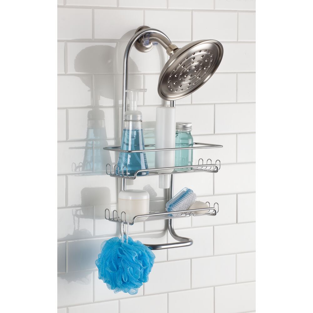 Classico Jumbo Shower Caddy Silver - Image 2