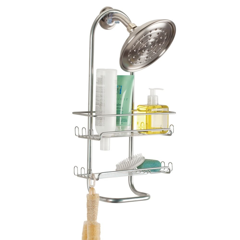 Classico Jumbo Shower Caddy Silver
