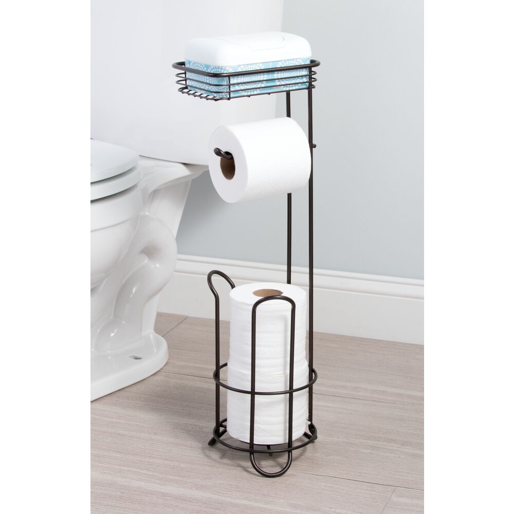 Classico Roll Stand Plus with Shelf Bronze - Image 3