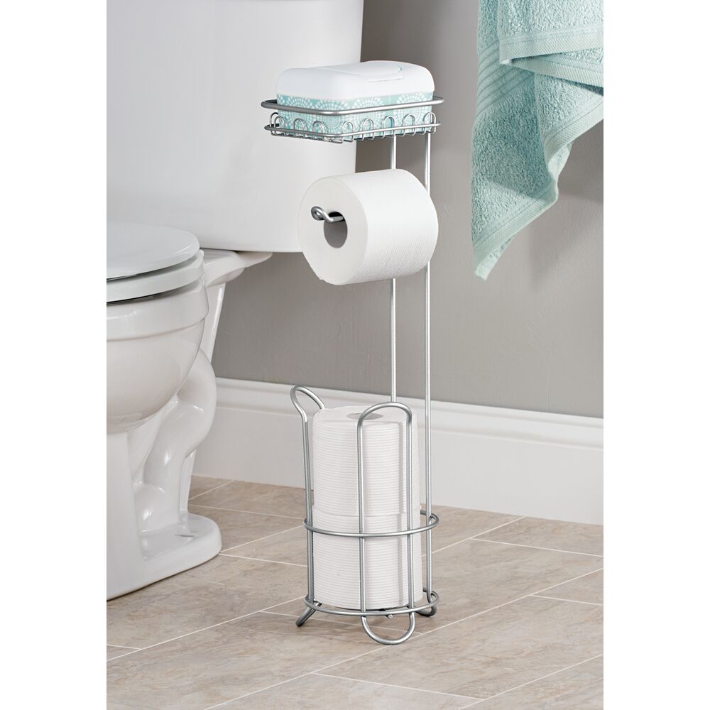 Classico Roll Stand Plus w/Shelf Chrome - Image 2