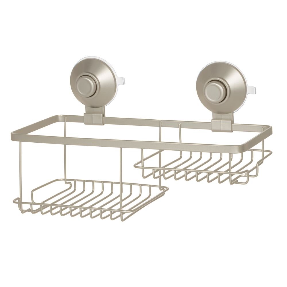 Everett Push Lock Suction Combo Basket Satin - Image 3