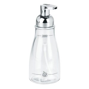 Foaming Soap Pump Clear/Chrome