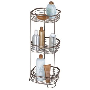 Forma 3 Tier Shower Shelf- Square Bronze